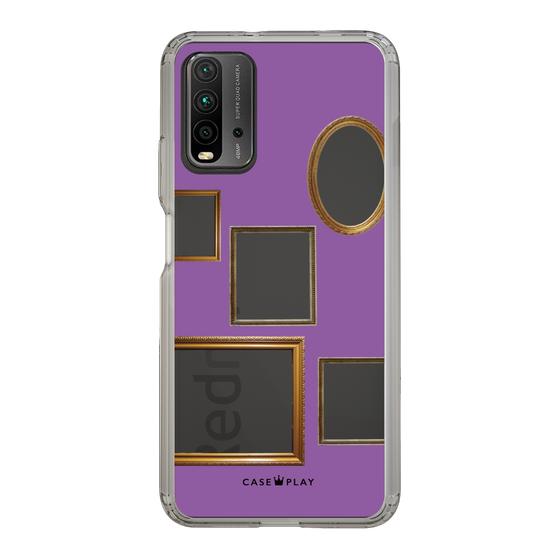 スリムプロテクションケース［ Photo Frames - Purple ］