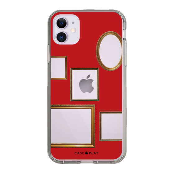 スリムプロテクションケース［ Photo Frames - Red ］