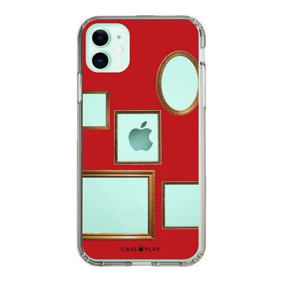 スリムプロテクションケース［ Photo Frames - Red ］