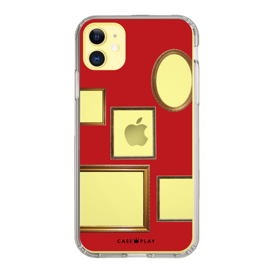 スリムプロテクションケース［ Photo Frames - Red ］