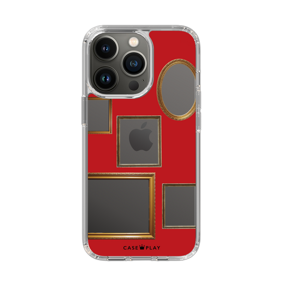 スリムプロテクションケース［ Photo Frames - Red ］