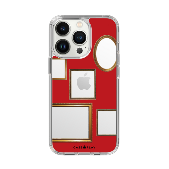 スリムプロテクションケース［ Photo Frames - Red ］