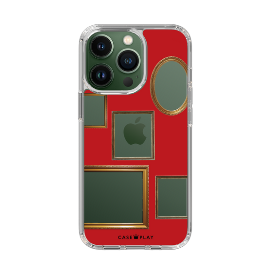 スリムプロテクションケース［ Photo Frames - Red ］