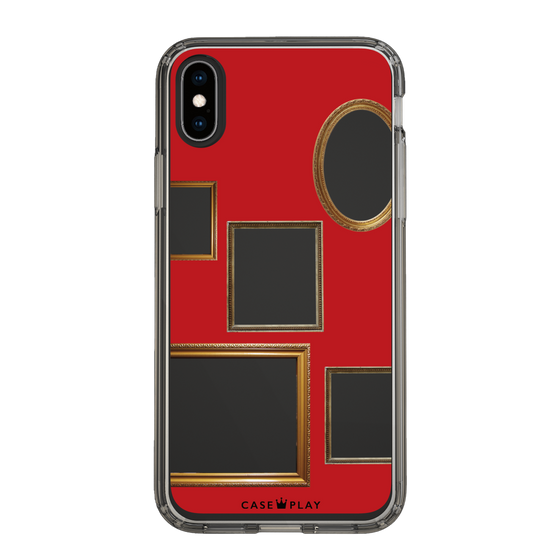 スリムプロテクションケース［ Photo Frames - Red ］