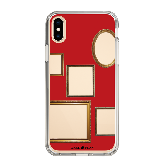 スリムプロテクションケース［ Photo Frames - Red ］