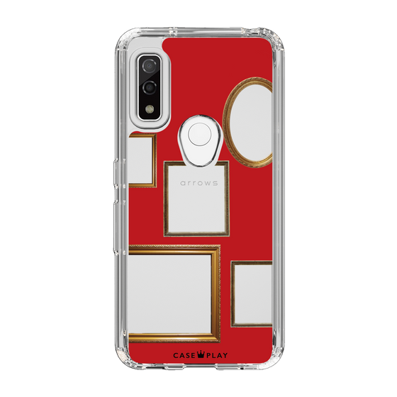 スリムプロテクションケース［ Photo Frames - Red ］