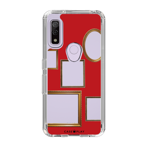 スリムプロテクションケース［ Photo Frames - Red ］
