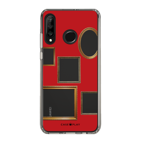 スリムプロテクションケース［ Photo Frames - Red ］