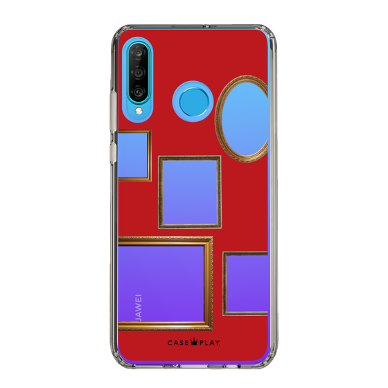 スリムプロテクションケース［ Photo Frames - Red ］