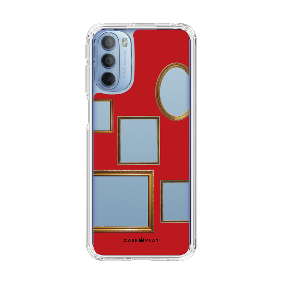 スリムプロテクションケース［ Photo Frames - Red ］