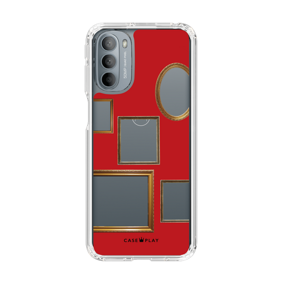 スリムプロテクションケース［ Photo Frames - Red ］