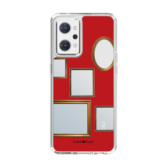 スリムプロテクションケース［ Photo Frames - Red ］