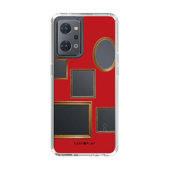 スリムプロテクションケース［ Photo Frames - Red ］