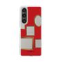 スリムプロテクションケース［ Photo Frames - Red ］
