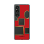 スリムプロテクションケース［ Photo Frames - Red ］