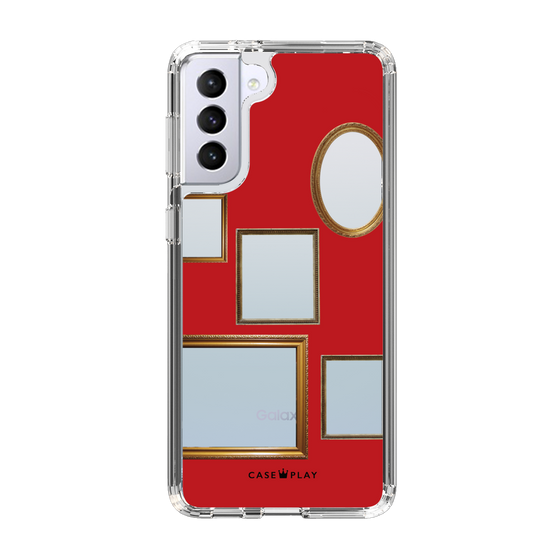 スリムプロテクションケース［ Photo Frames - Red ］