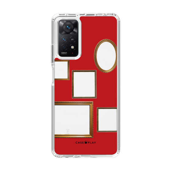 スリムプロテクションケース［ Photo Frames - Red ］