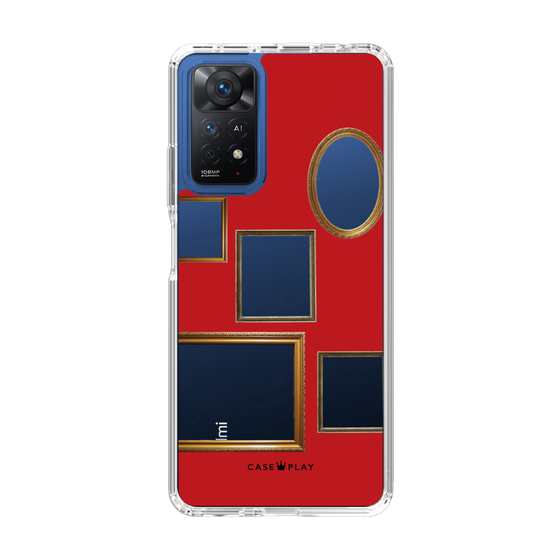 スリムプロテクションケース［ Photo Frames - Red ］