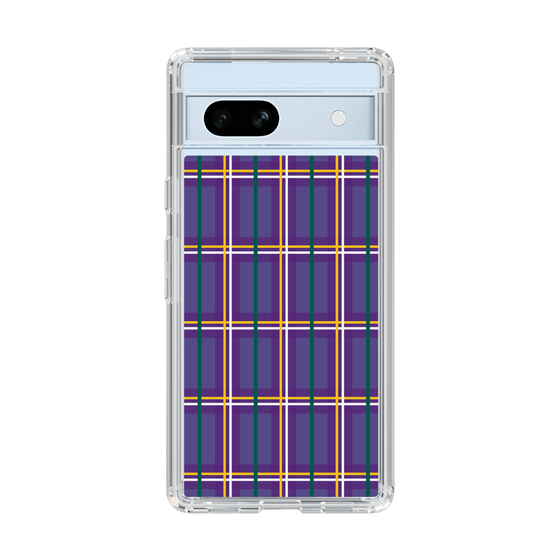 スリムプロテクションケース［ Tartan Check - Purple ］