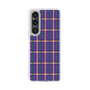 スリムプロテクションケース［ Tartan Check - Purple ］
