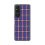 スリムプロテクションケース［ Tartan Check - Purple ］