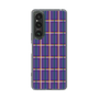 スリムプロテクションケース［ Tartan Check - Purple ］