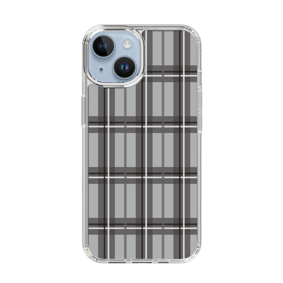 スリムプロテクションケース［ Tartan Check - Gray ］