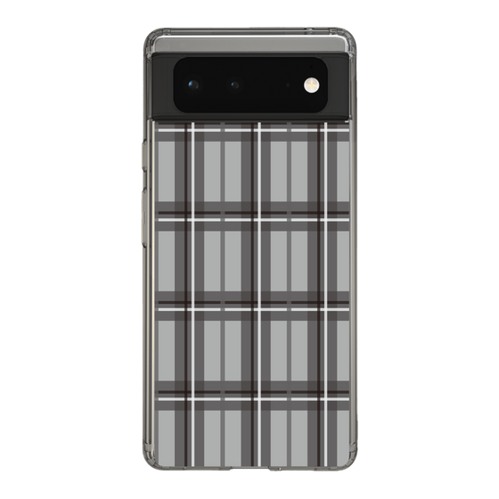 スリムプロテクションケース［ Tartan Check - Gray ］