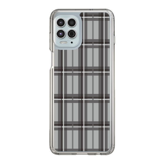 スリムプロテクションケース［ Tartan Check - Gray ］