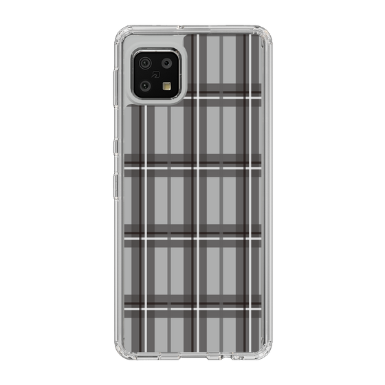 スリムプロテクションケース［ Tartan Check - Gray ］