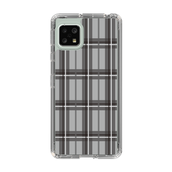 スリムプロテクションケース［ Tartan Check - Gray ］