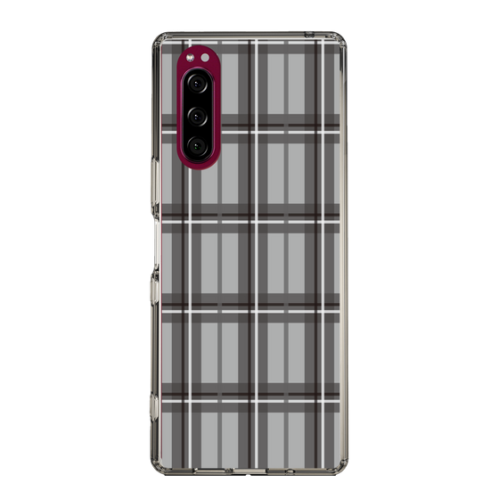 スリムプロテクションケース［ Tartan Check - Gray ］