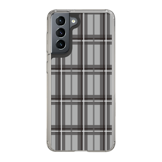 スリムプロテクションケース［ Tartan Check - Gray ］