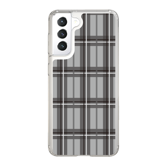 スリムプロテクションケース［ Tartan Check - Gray ］