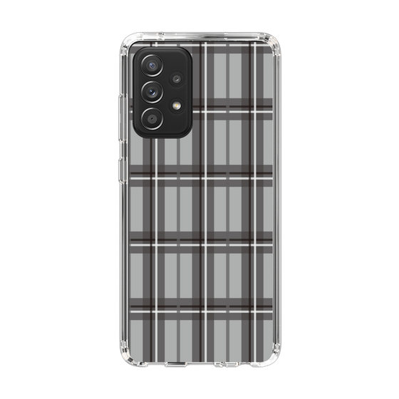 スリムプロテクションケース［ Tartan Check - Gray ］