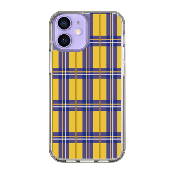 スリムプロテクションケース［ Tartan Check - Yellow ］