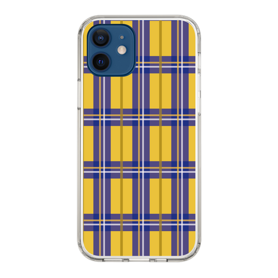 スリムプロテクションケース［ Tartan Check - Yellow ］