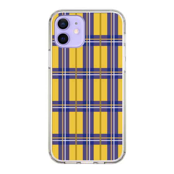 スリムプロテクションケース［ Tartan Check - Yellow ］