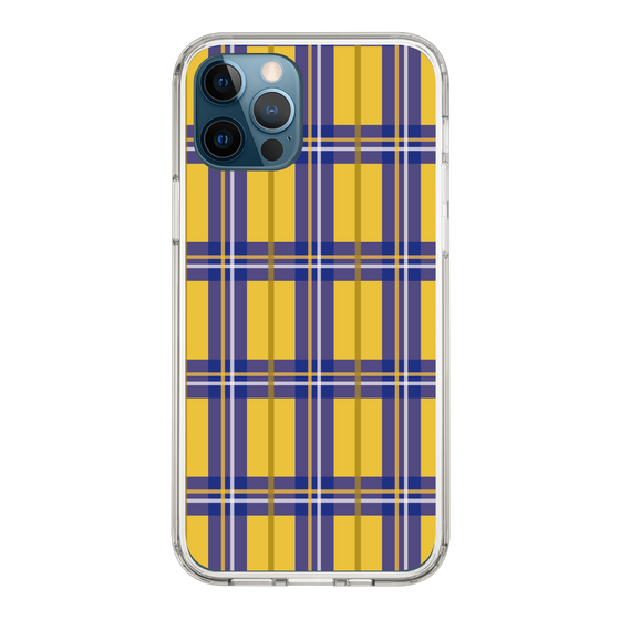 スリムプロテクションケース［ Tartan Check - Yellow ］