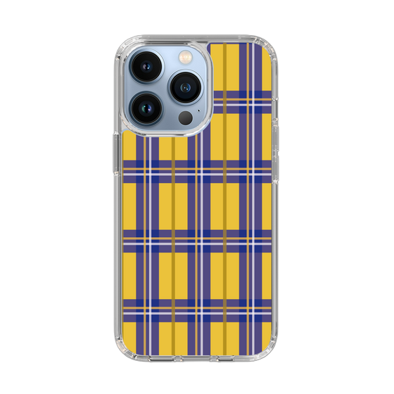 スリムプロテクションケース［ Tartan Check - Yellow ］