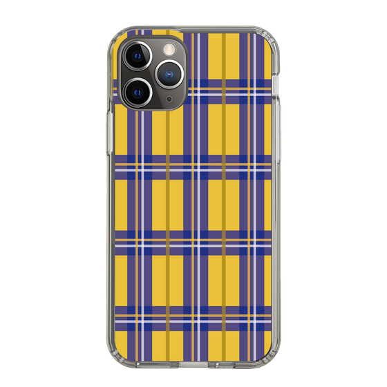 スリムプロテクションケース［ Tartan Check - Yellow ］