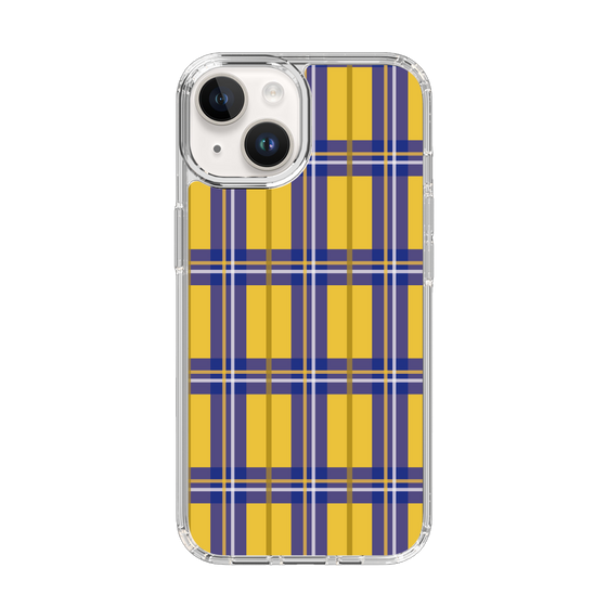 スリムプロテクションケース［ Tartan Check - Yellow ］