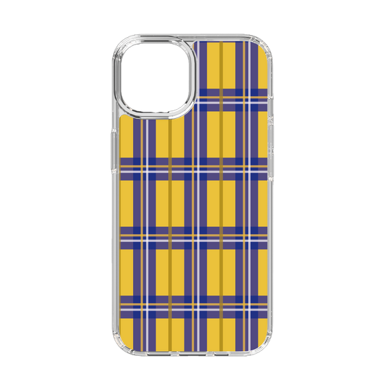 スリムプロテクションケース［ Tartan Check - Yellow ］