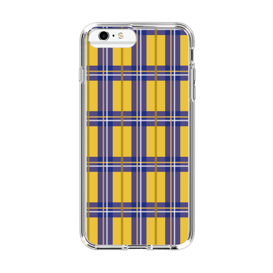 スリムプロテクションケース［ Tartan Check - Yellow ］