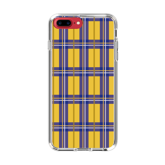 スリムプロテクションケース［ Tartan Check - Yellow ］