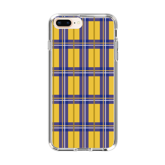 スリムプロテクションケース［ Tartan Check - Yellow ］