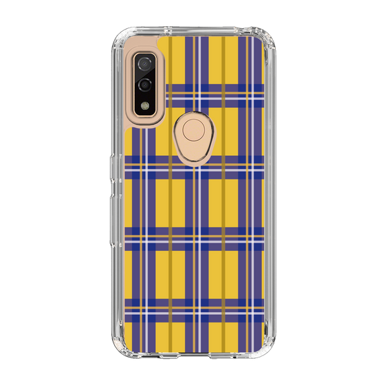 スリムプロテクションケース［ Tartan Check - Yellow ］