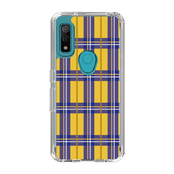 スリムプロテクションケース［ Tartan Check - Yellow ］