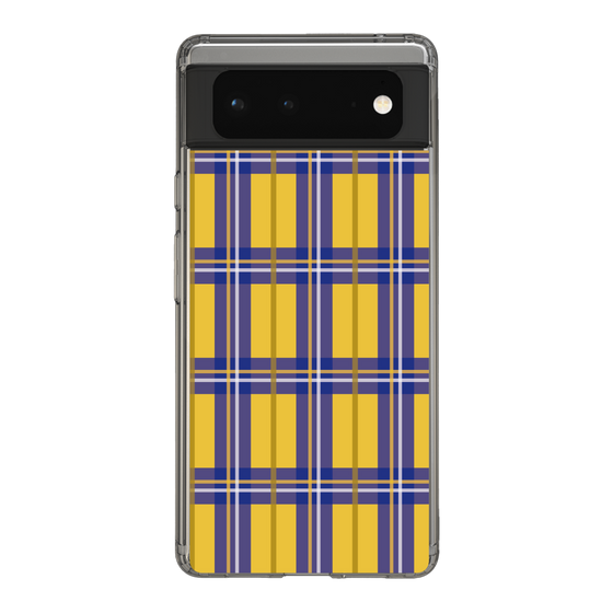 スリムプロテクションケース［ Tartan Check - Yellow ］