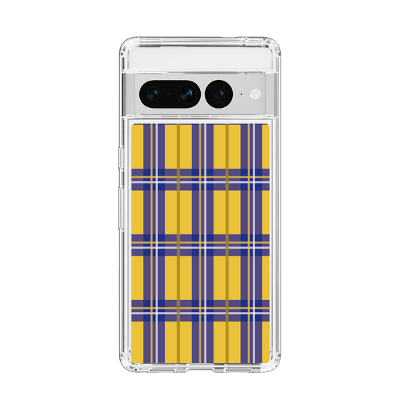 スリムプロテクションケース［ Tartan Check - Yellow ］